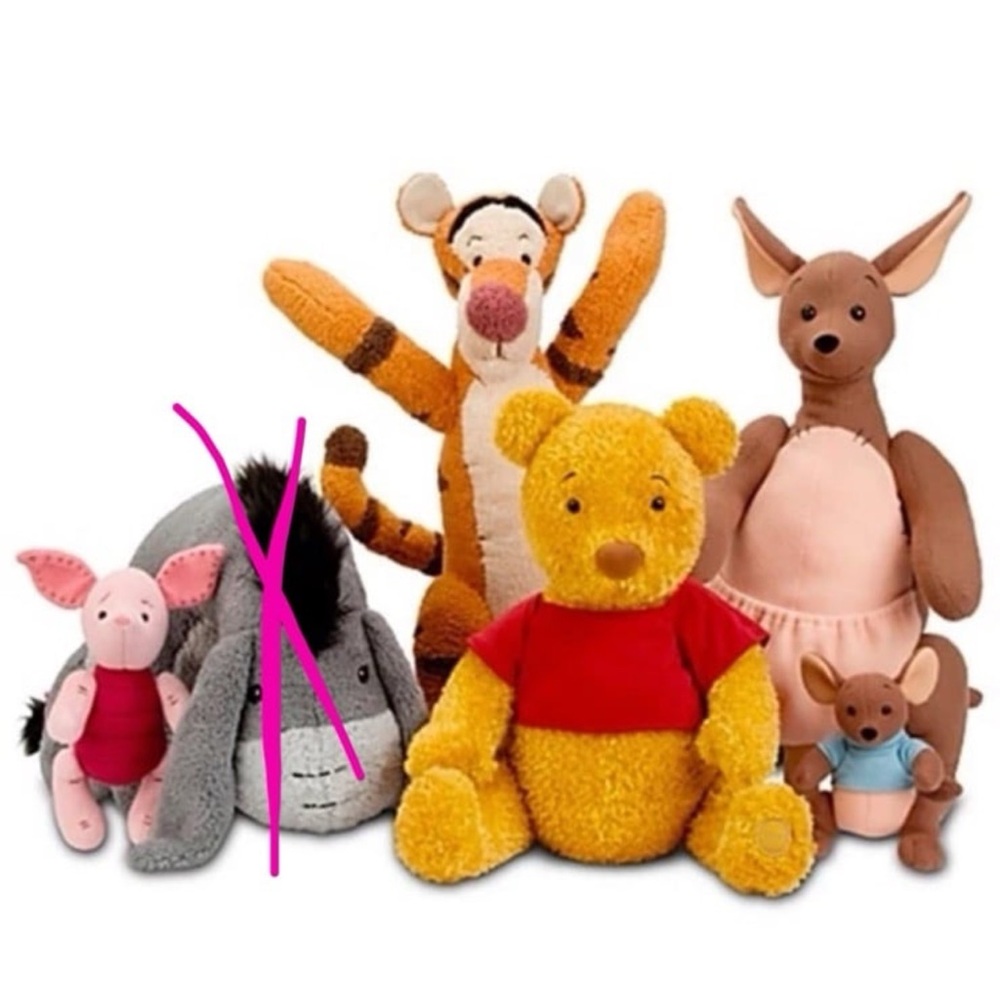 Winnie The Pooh Movie 2011 Limited Edition Plush Set